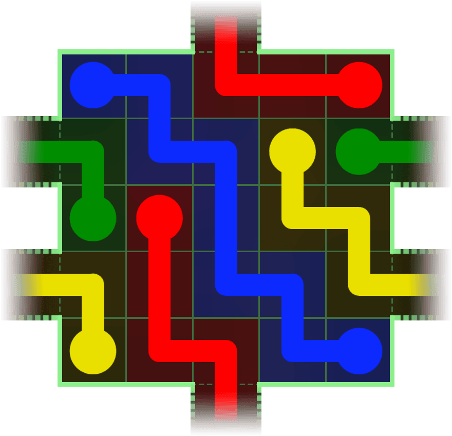 Flow Free Warps 89 Solution