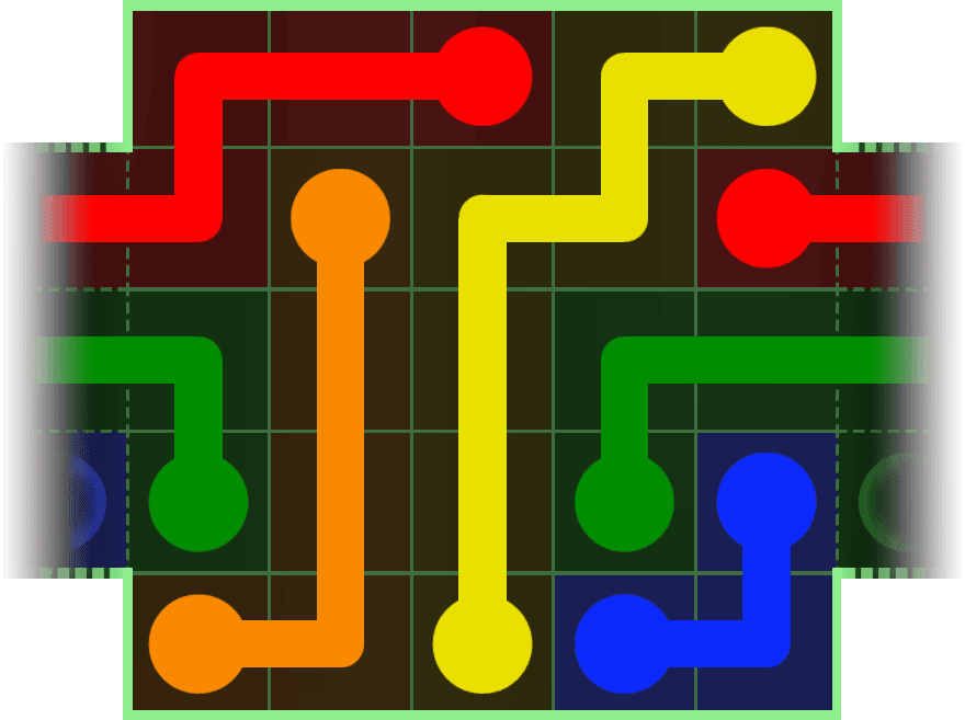 Flow Free Warps 100 Solution
