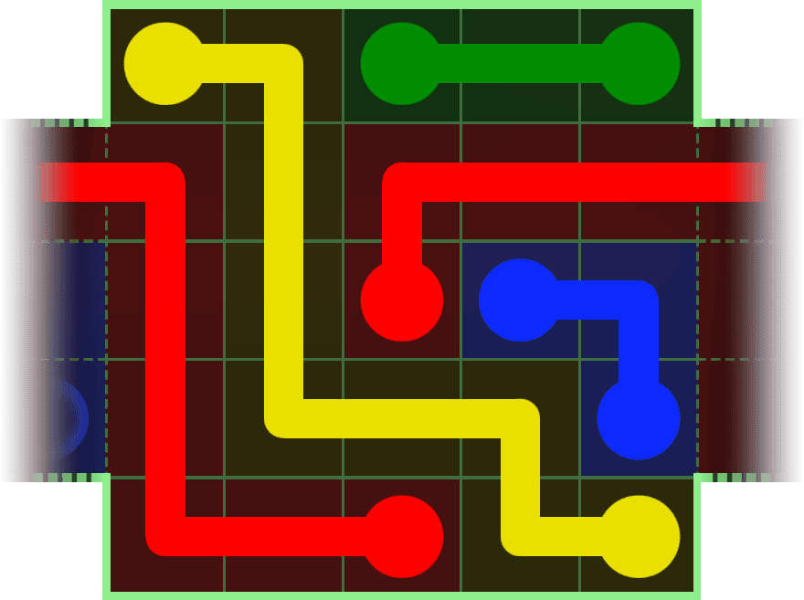 Flow Free Warps 102 Solution