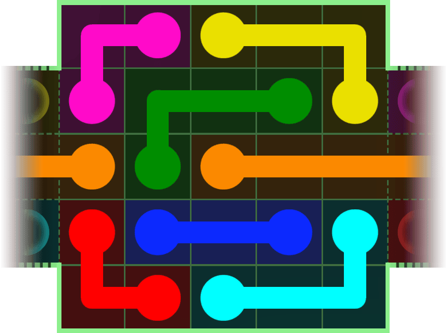 Flow Free Warps 91 Solution