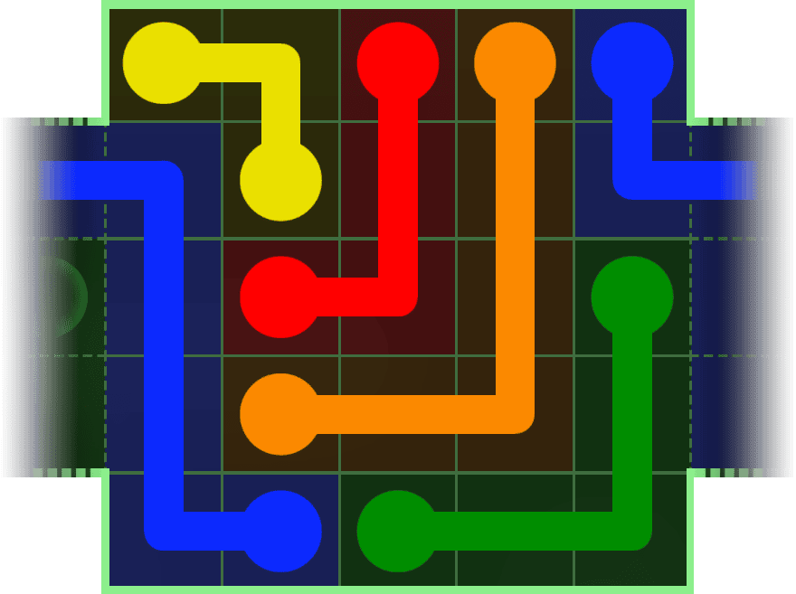 Flow Free Warps 98 Solution