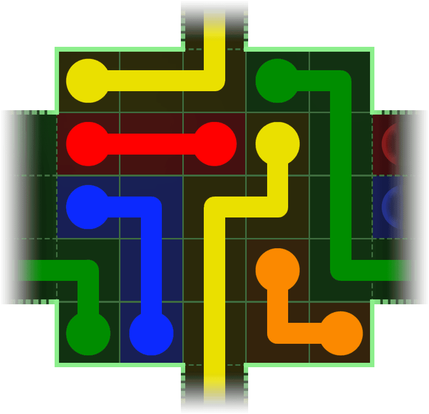 Flow Free Warps 149 Solution
