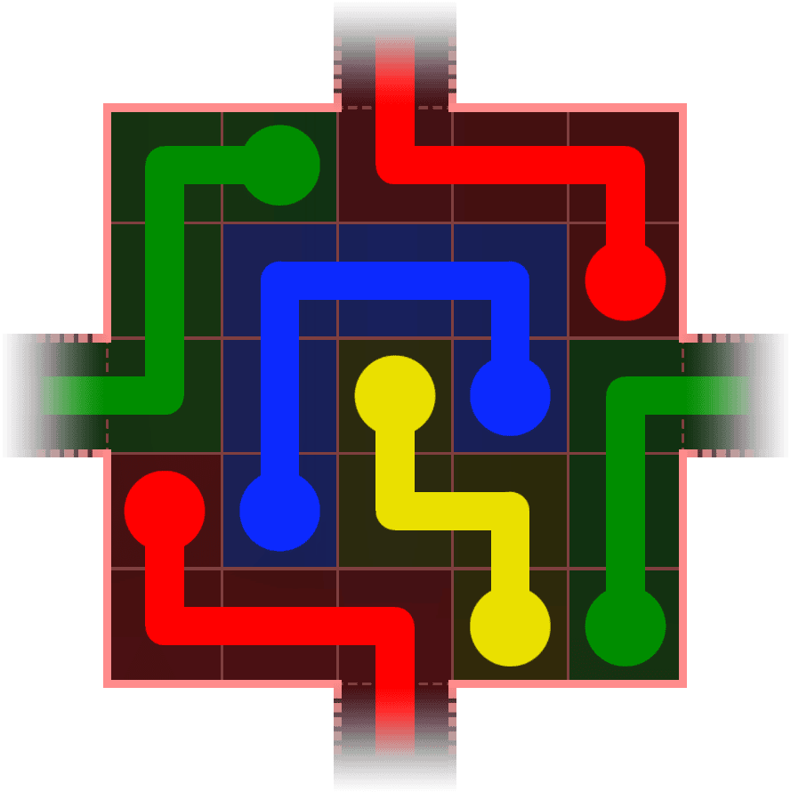 Flow Free Warps 427 Solution