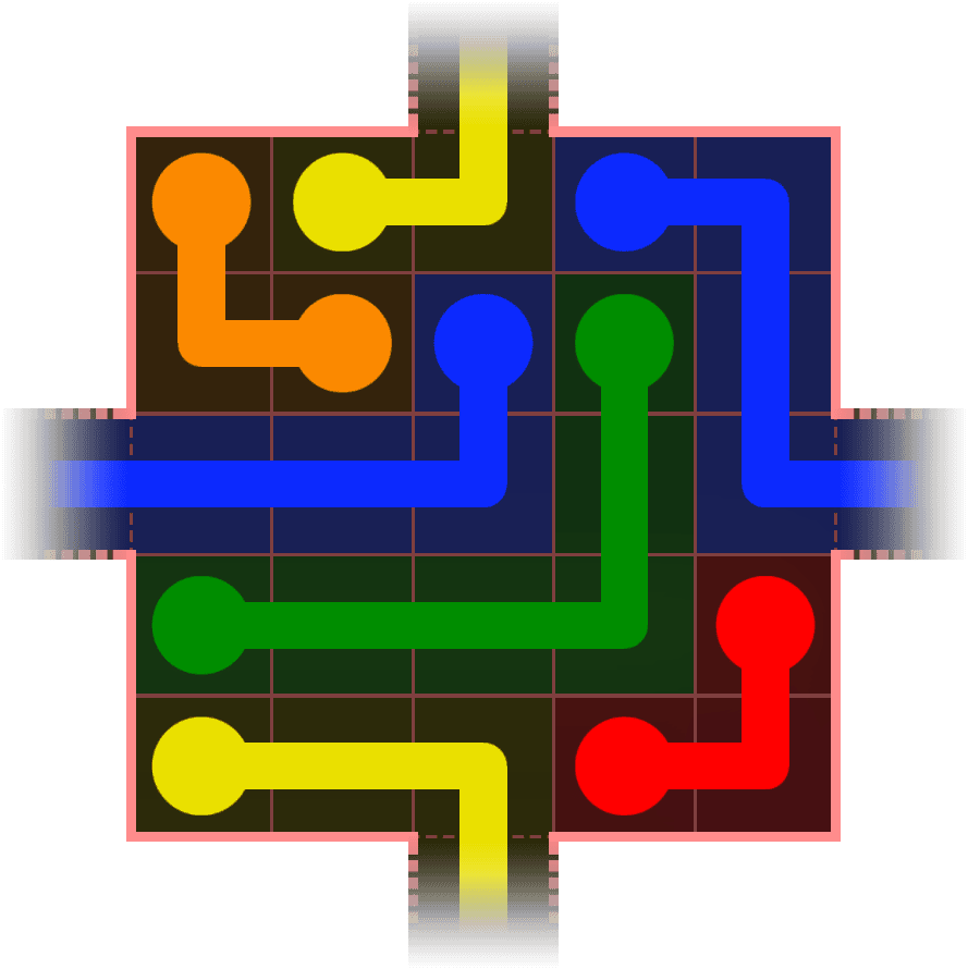Flow Free Warps 432 Solution