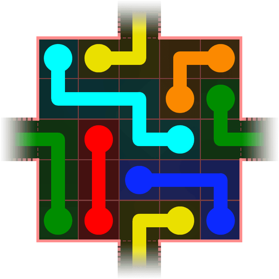 Flow Free Warps 450 Solution