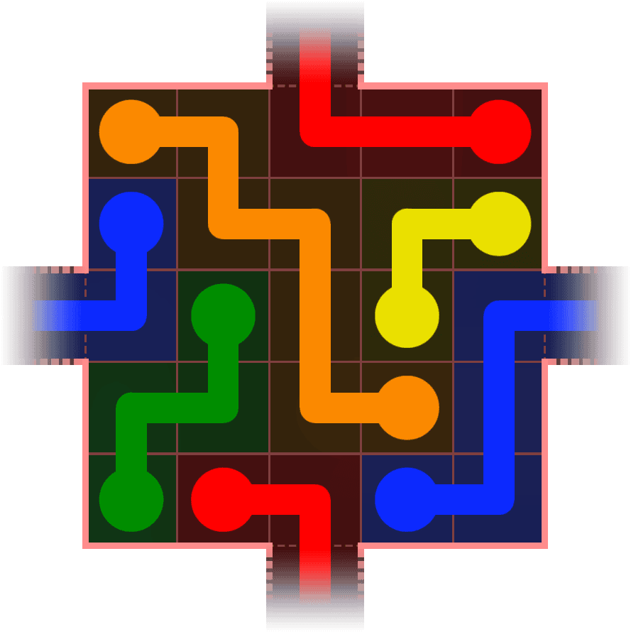 Flow Free Warps 349 Solution