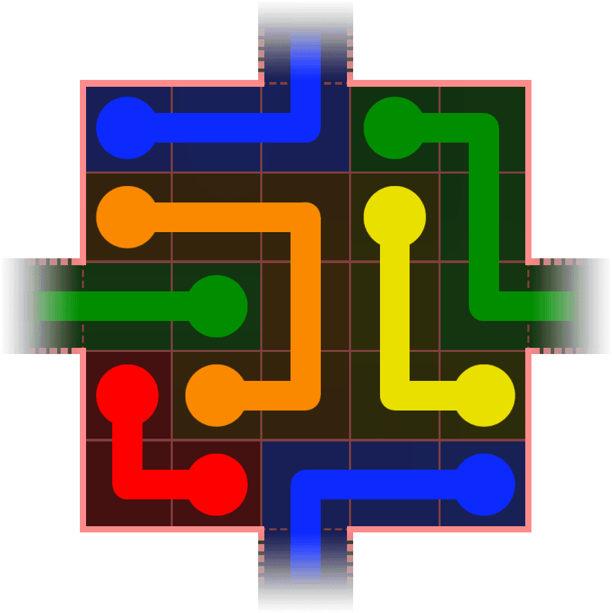 Flow Free Warps 359 Solution