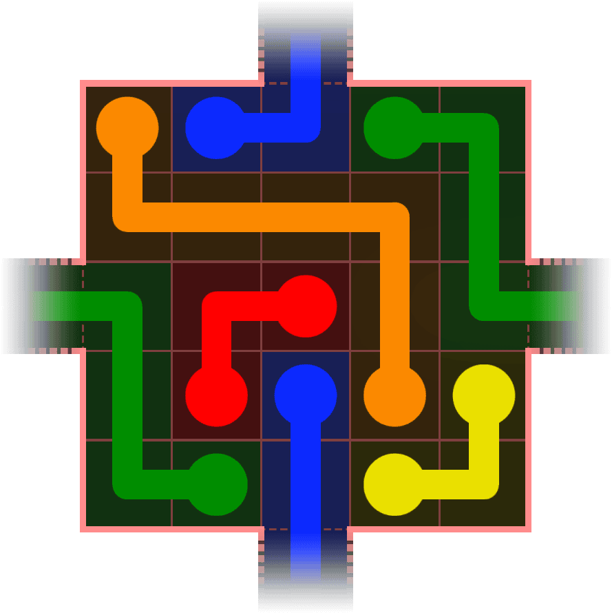 Flow Free Warps 361 Solution