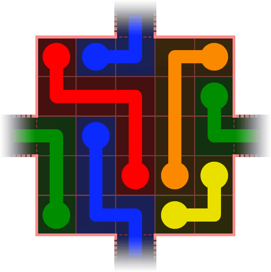 Flow Free Warps 370 Solution