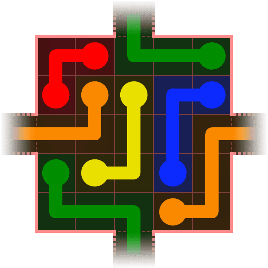 Flow Free Warps 410 Solution