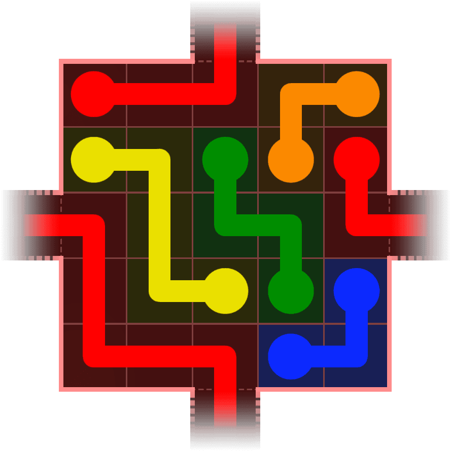 Flow Free Warps 399 Solution