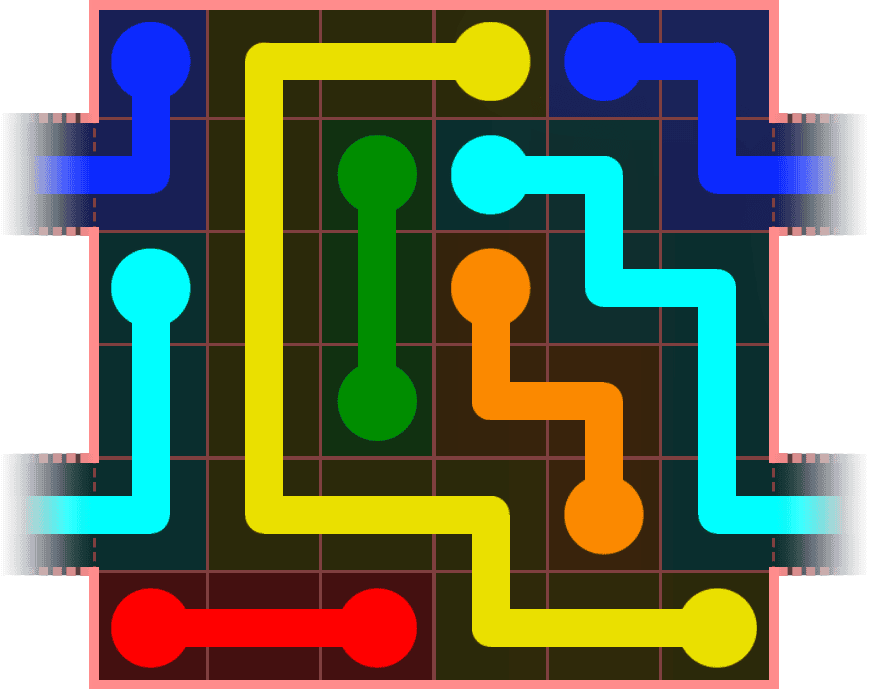 Flow Free Warps 470 Solution