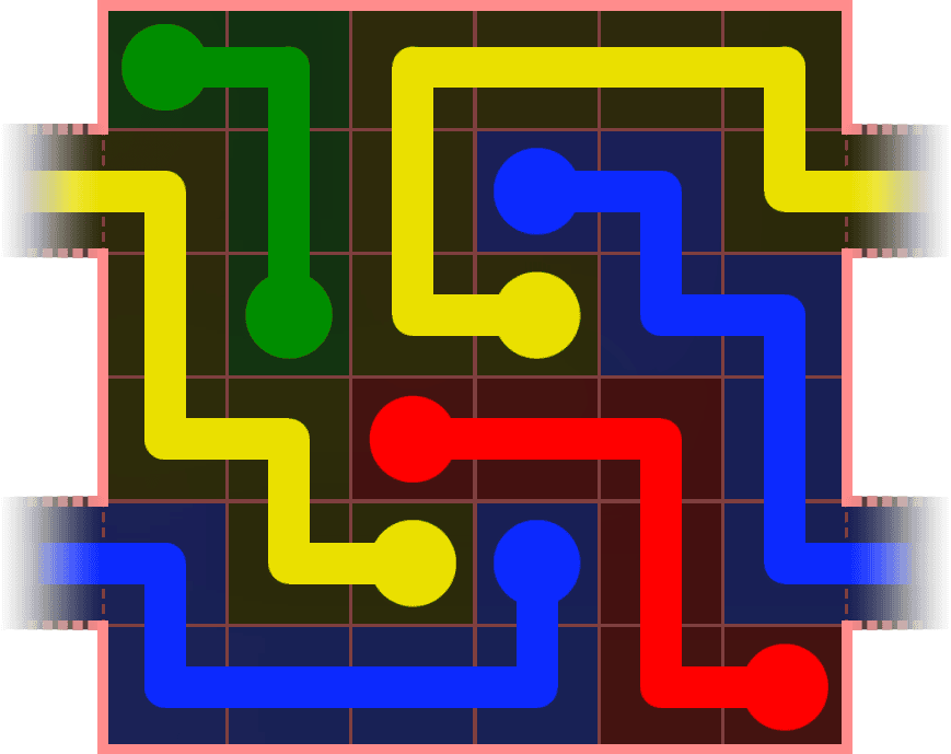 Flow Free Warps 572 Solution