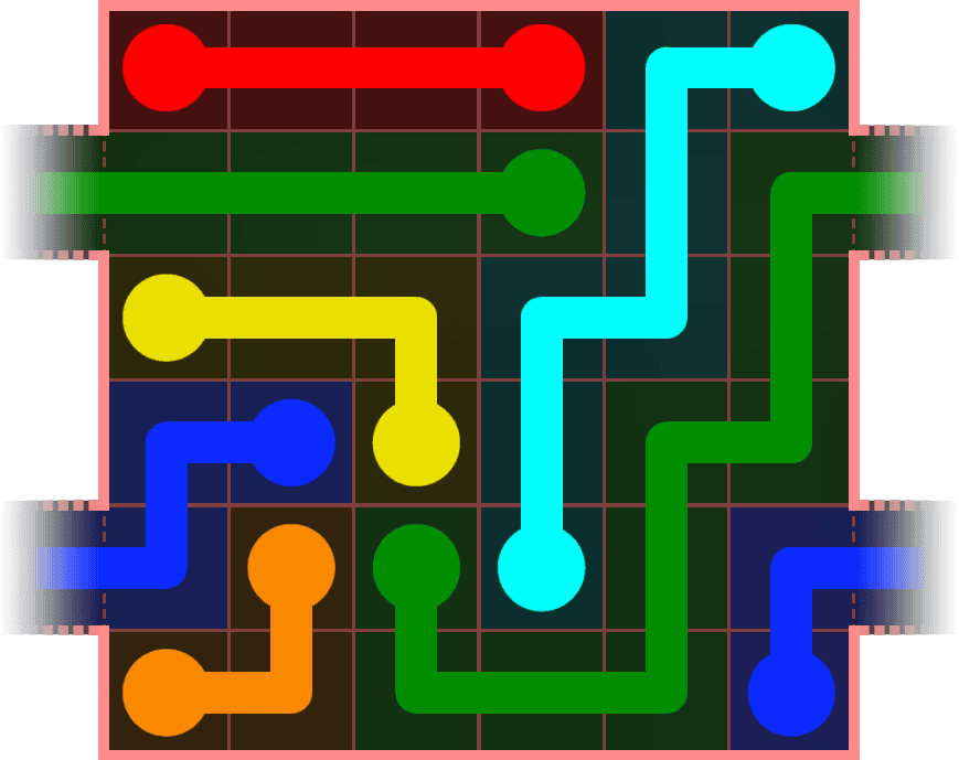 Flow Free Warps 483 Solution
