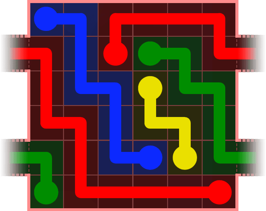 Flow Free Warps 551 Solution