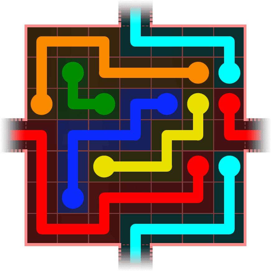 Flow Free Warps 620 Solution