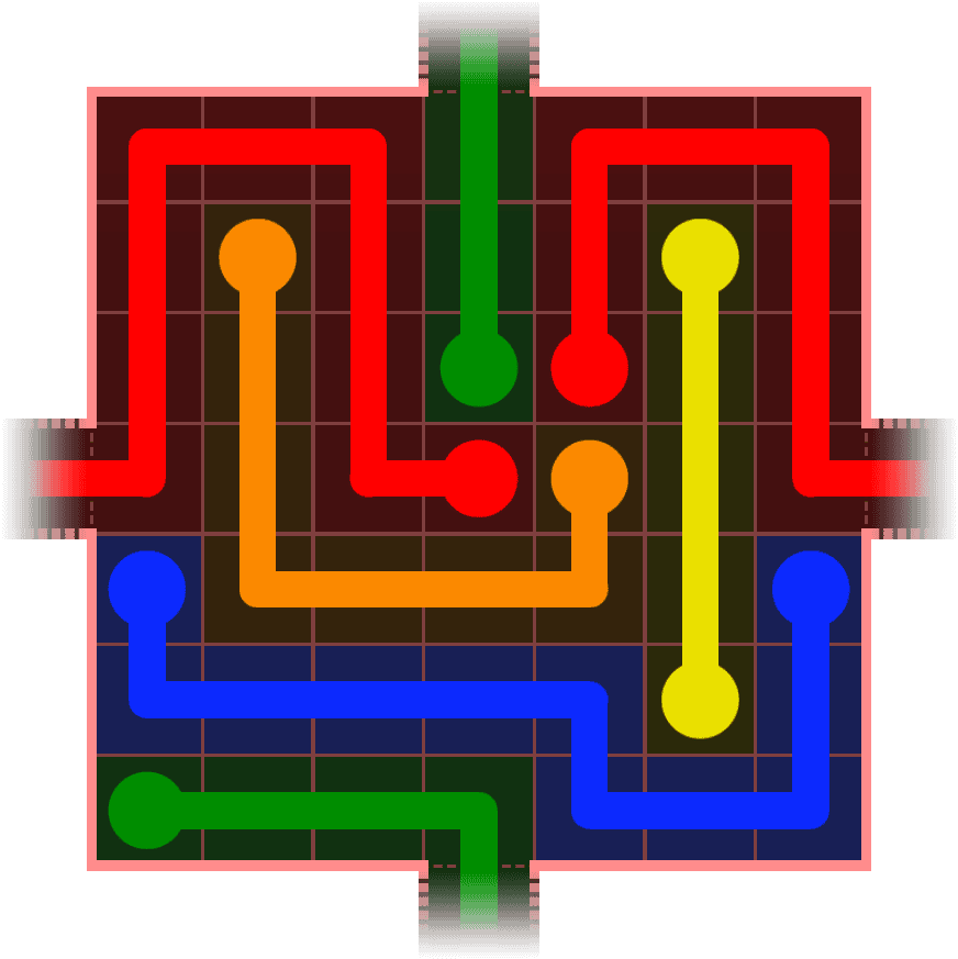 Flow Free Warps 700 Solution