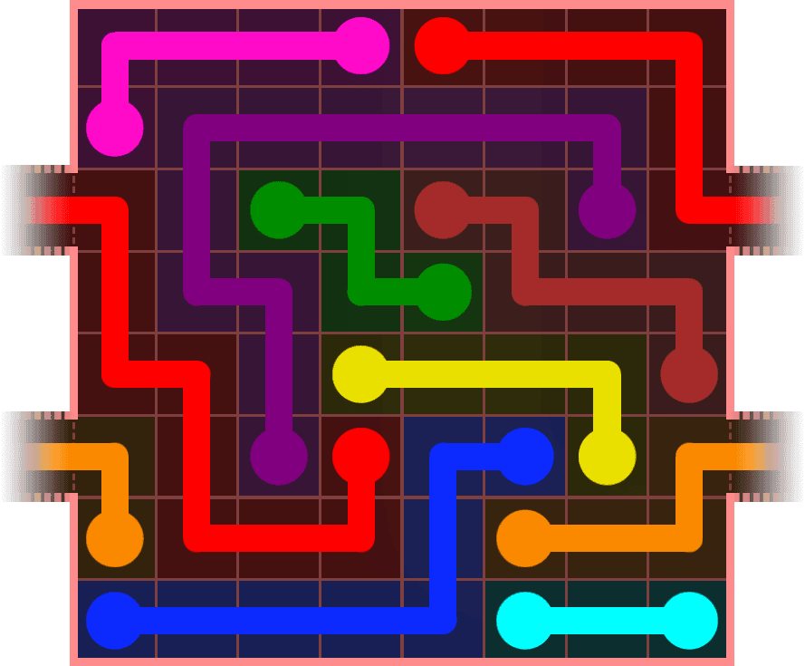 Flow Free Warps 767 Solution