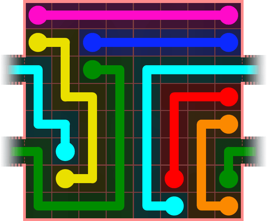 Flow Free Warps 752 Solution