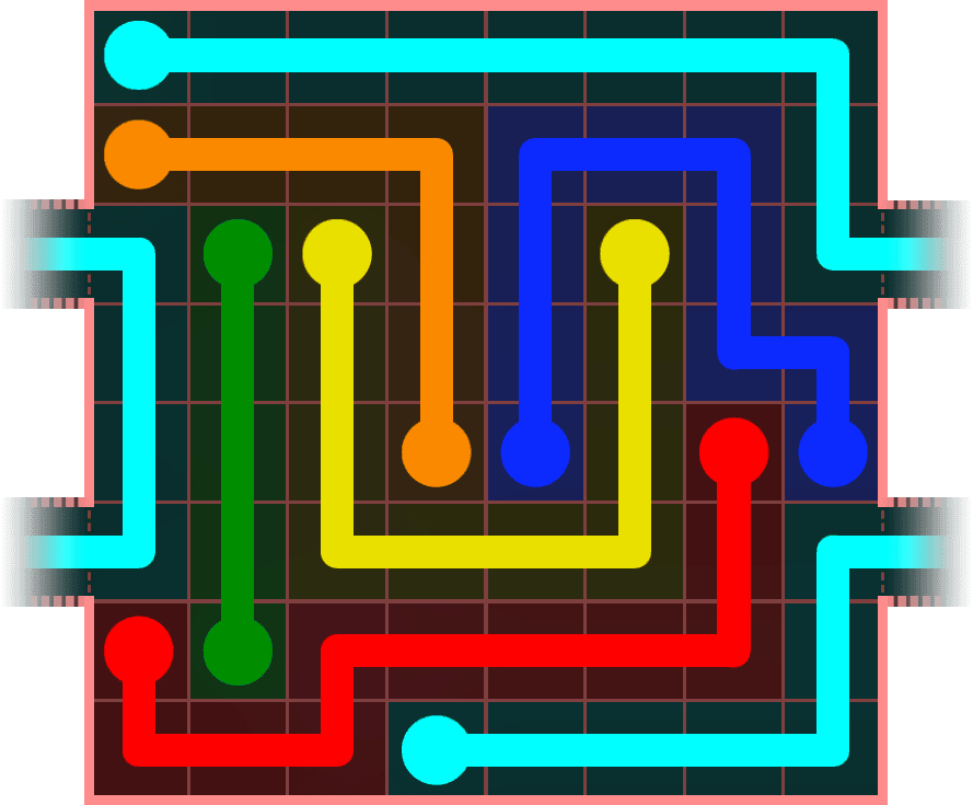 Flow Free Warps 770 Solution