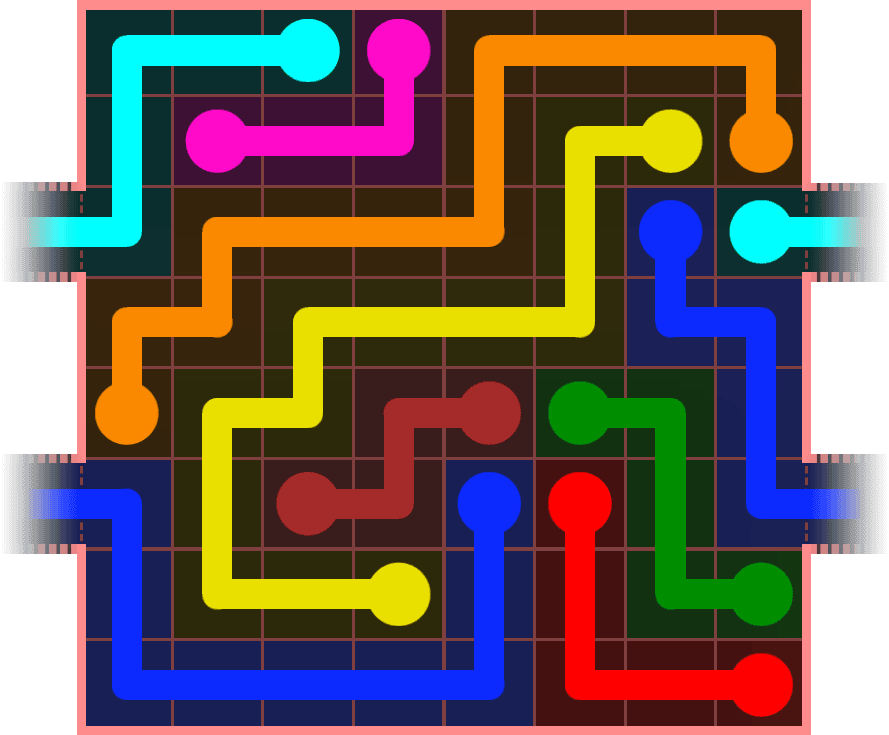 Flow Free Warps 776 Solution