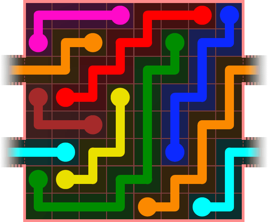 Flow Free Warps 779 Solution