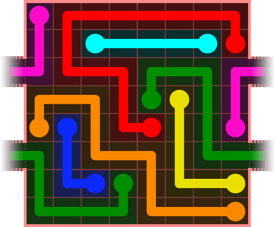 Flow Free Warps 886 Solution