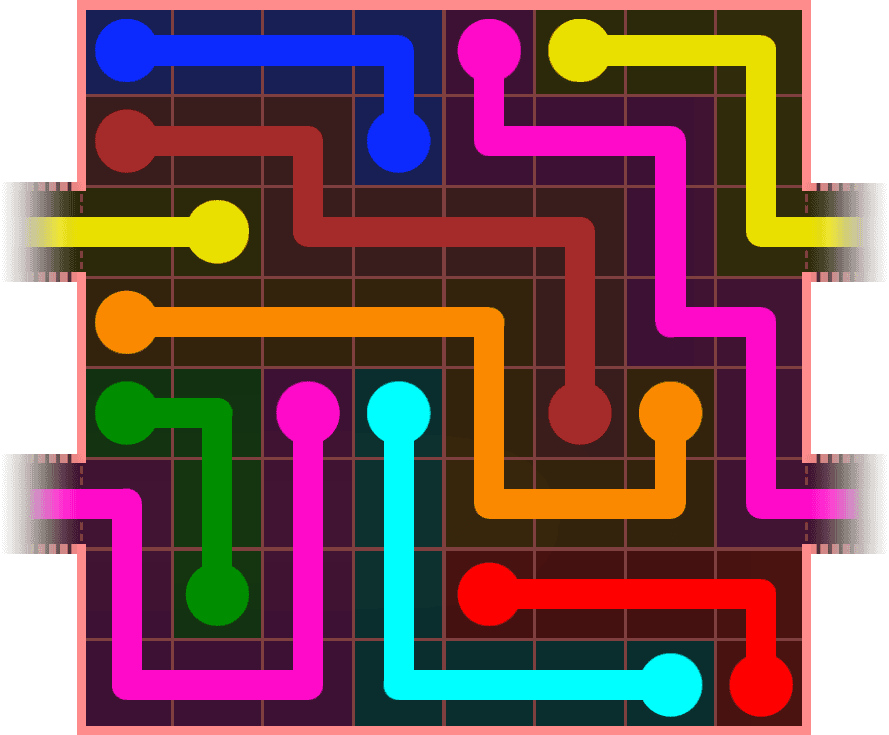 Flow Free Warps 797 Solution