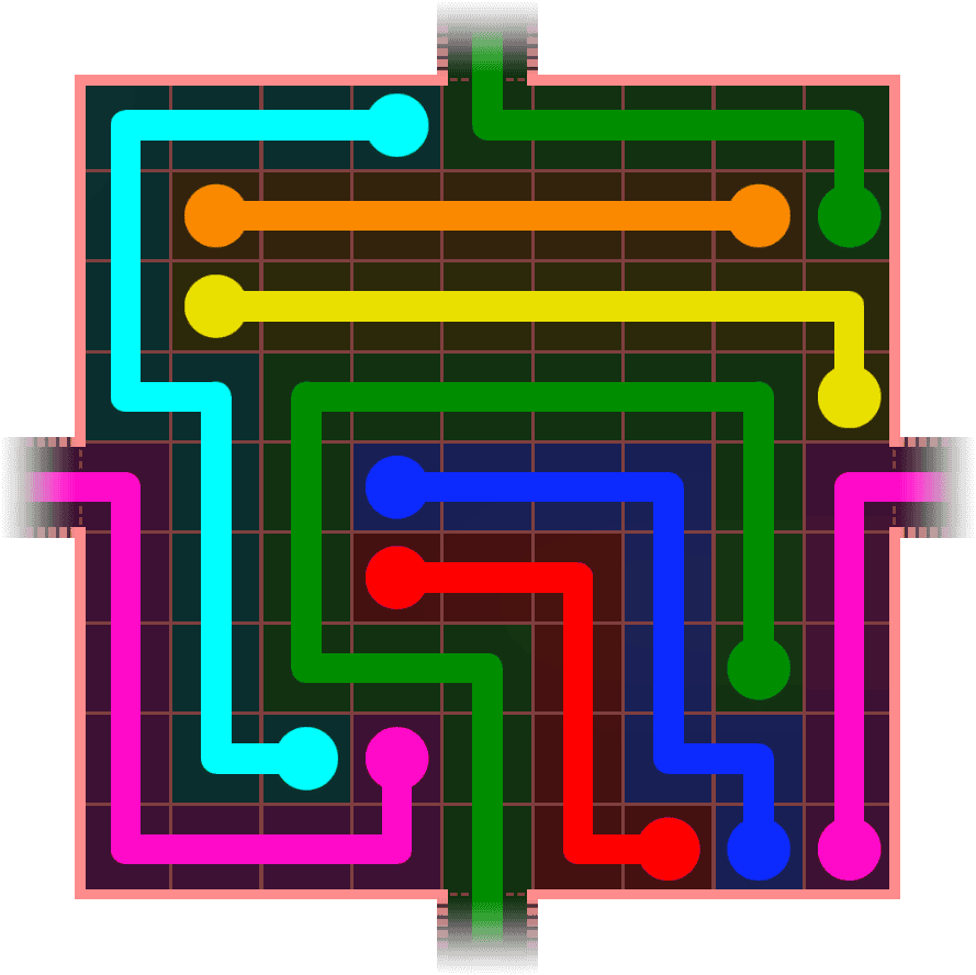 Flow Free Warps 915 Solution