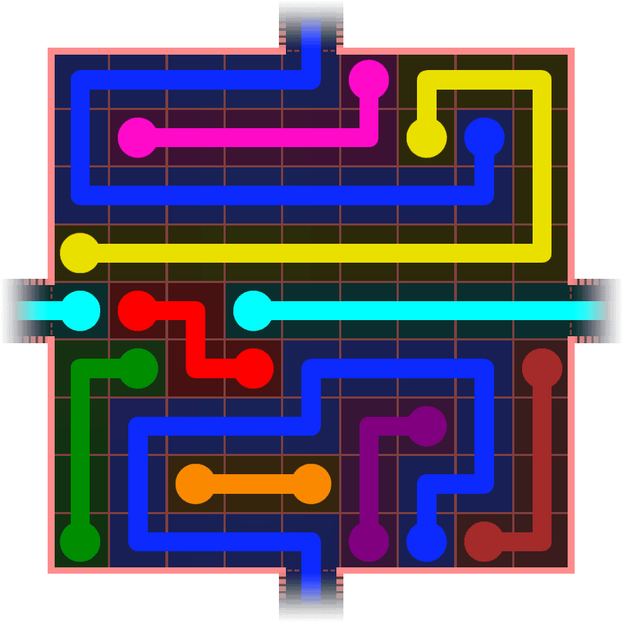 Flow Free Warps 930 Solution
