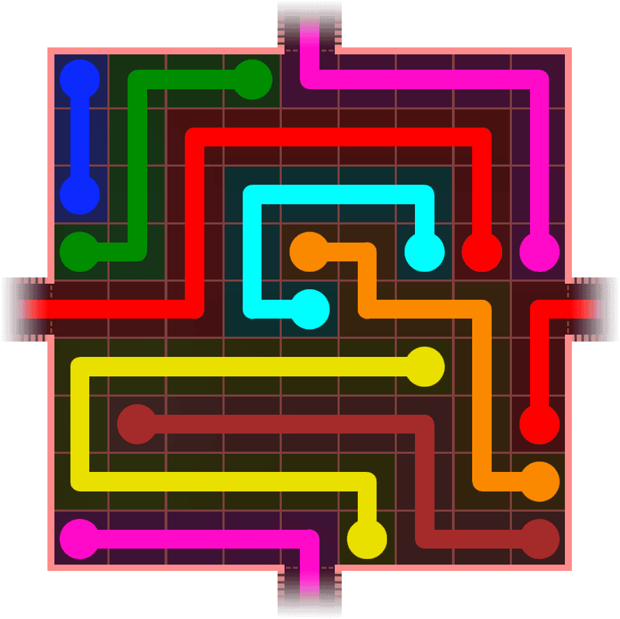 Flow Free Warps 1026 Solution