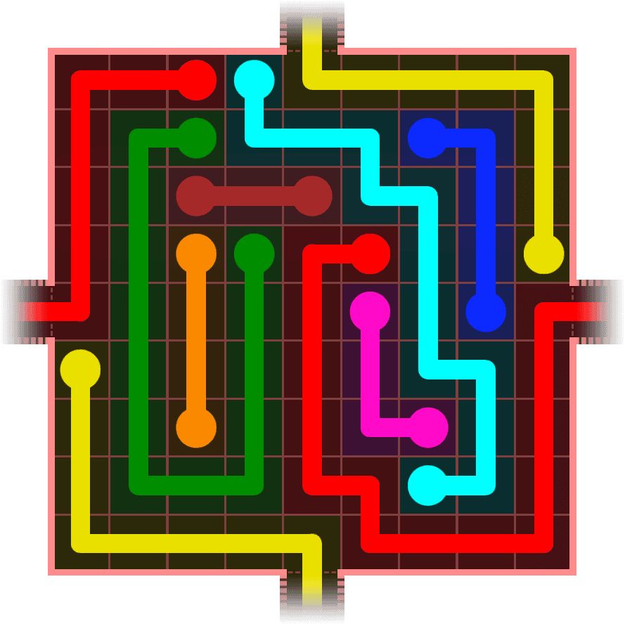 Flow Free Warps 1031 Solution