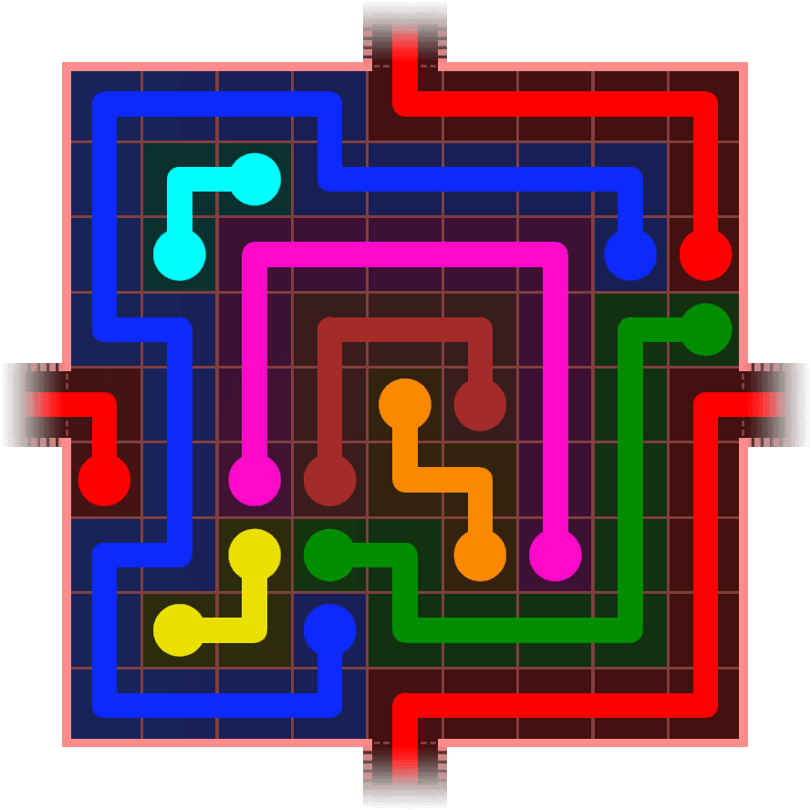 Flow Free Warps 939 Solution