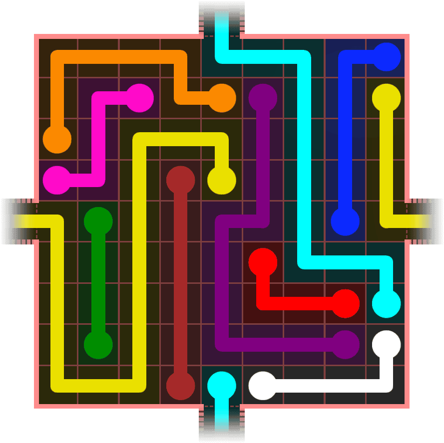 Flow Free Warps 1006 Solution