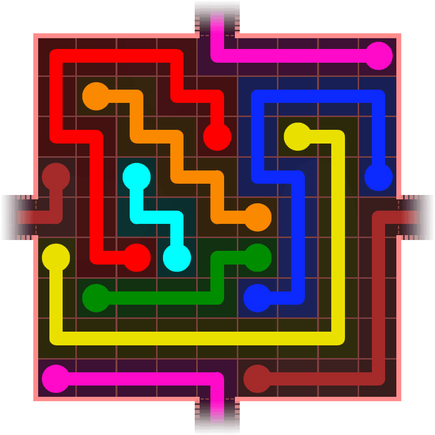 Flow Free Warps 1011 Solution