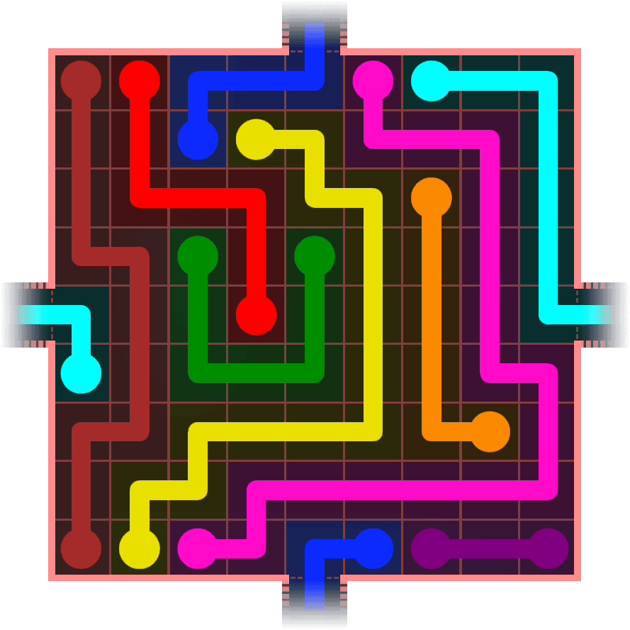 Flow Free Warps 993 Solution