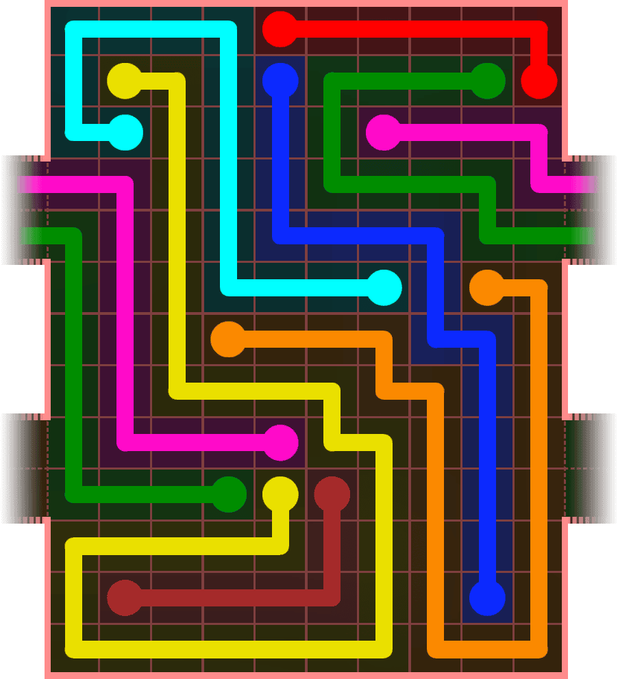 Flow Free Warps 5911 Solution