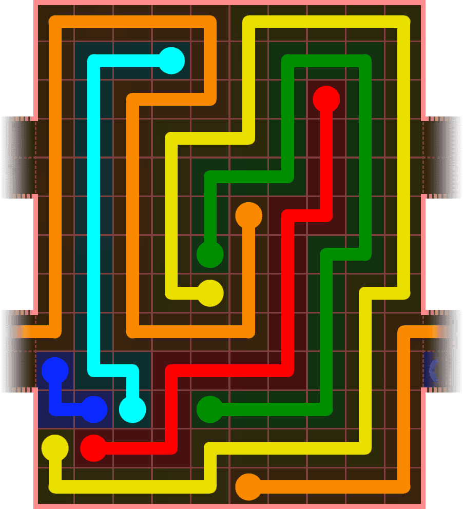 Flow Free Warps 5922 Solution