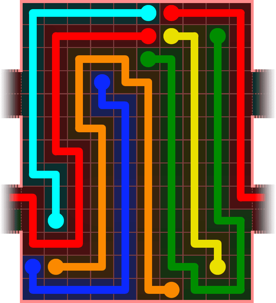 Flow Free Warps 5935 Solution