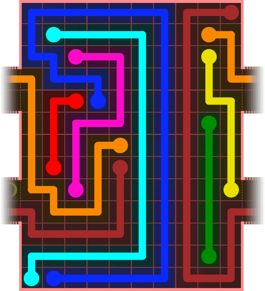 Flow Free Warps 5941 Solution