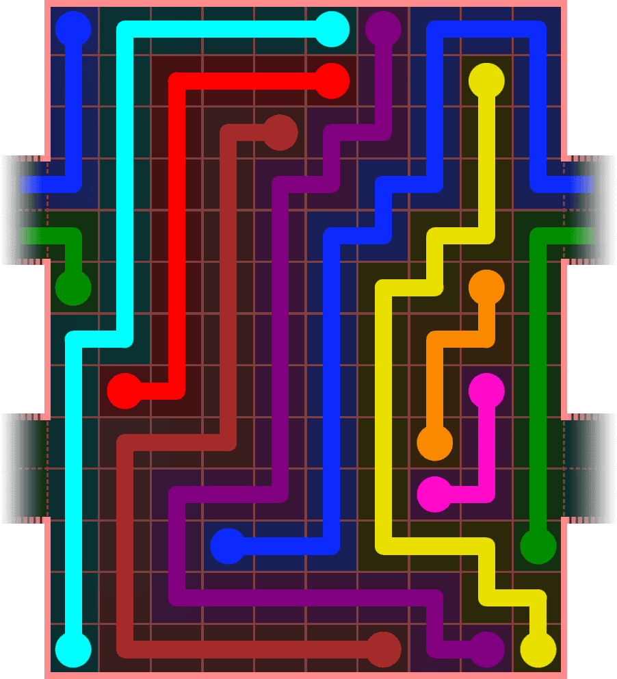 Flow Free Warps 5947 Solution