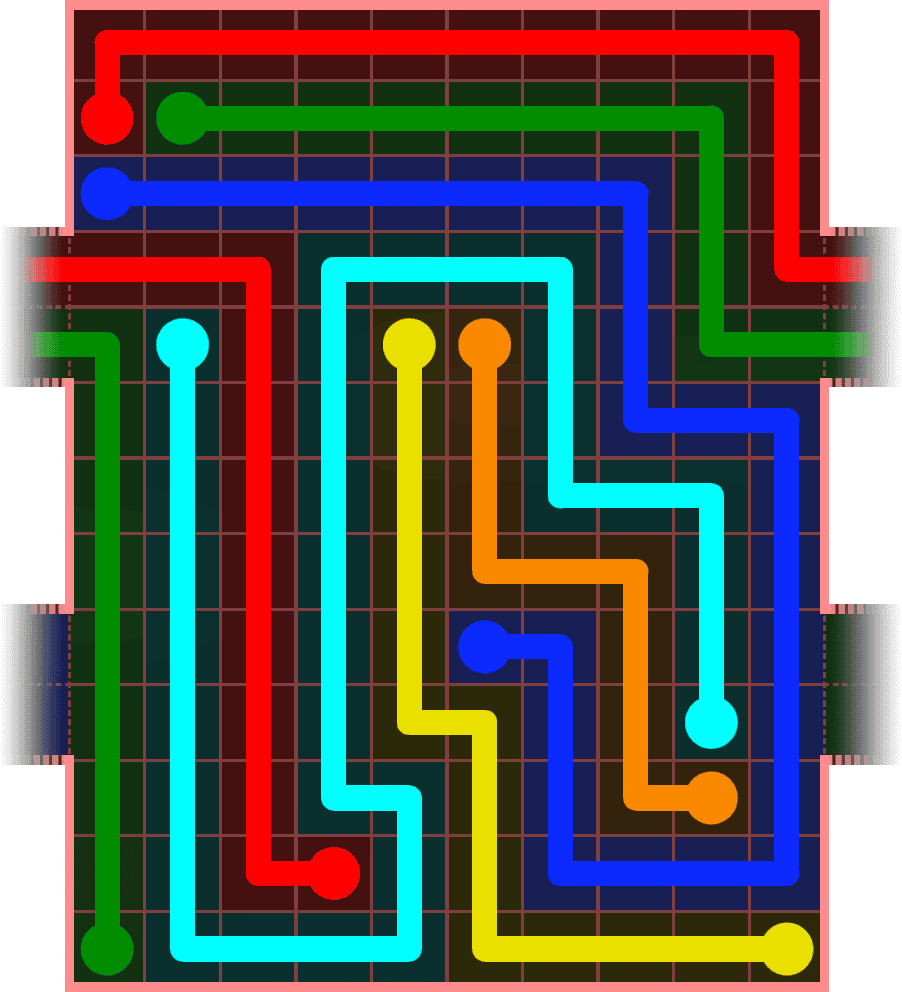Flow Free Warps 5767 Solution