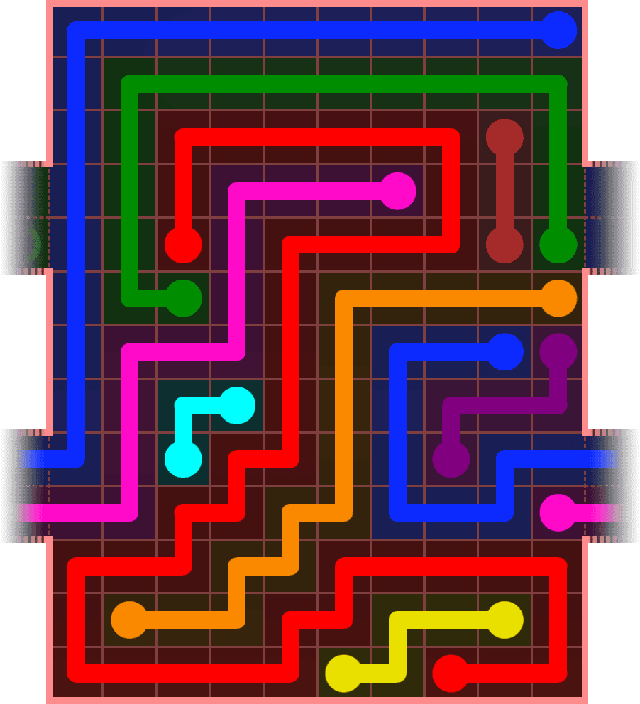 Flow Free Warps 5788 Solution