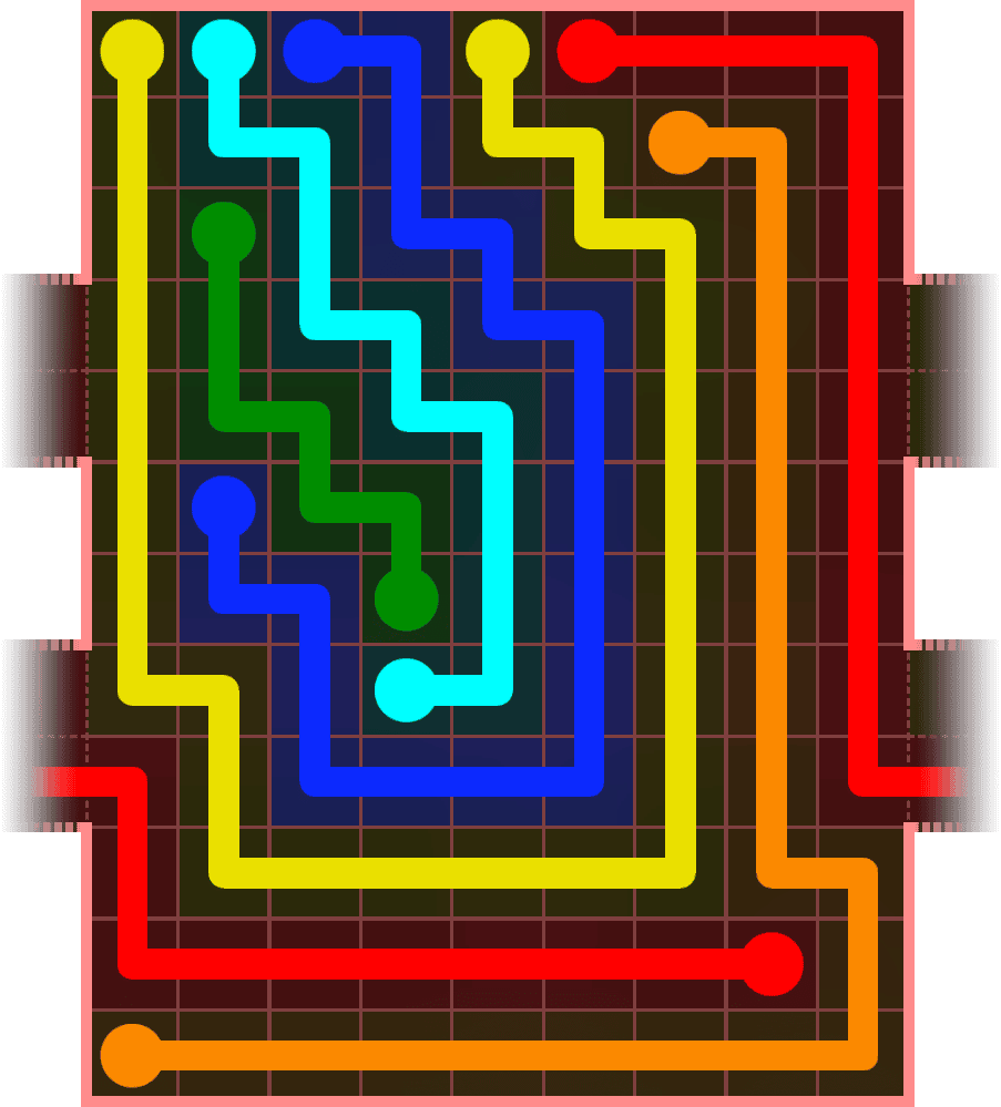 Flow Free Warps 5373 Solution