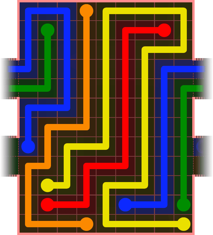 Flow Free Warps 5539 Solution