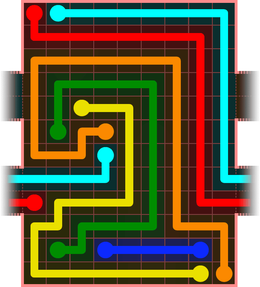 Flow Free Warps 5349 Solution