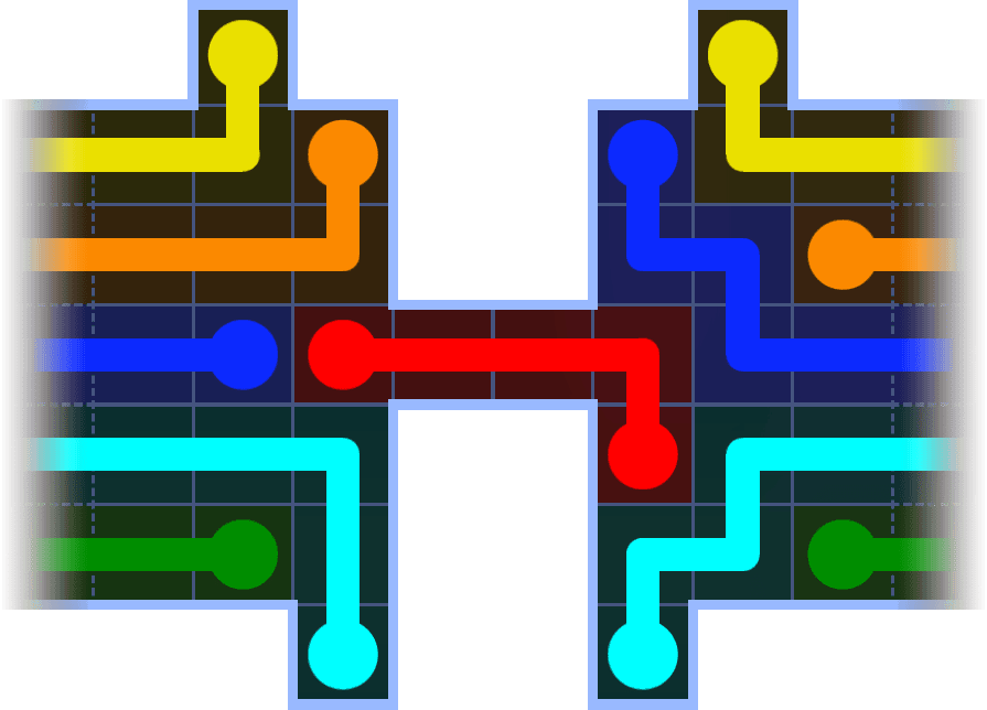 Flow Free Warps 3601 Solution