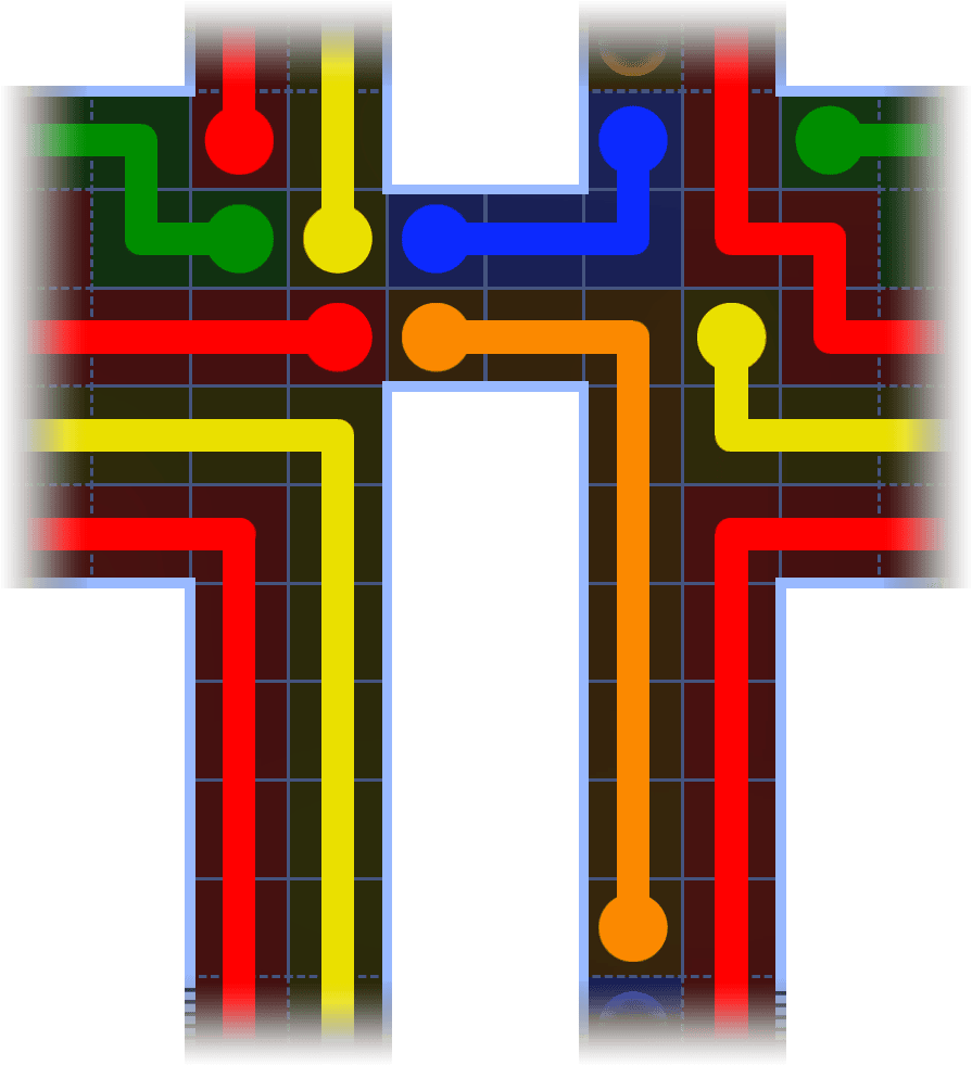 Flow Free Warps 3614 Solution