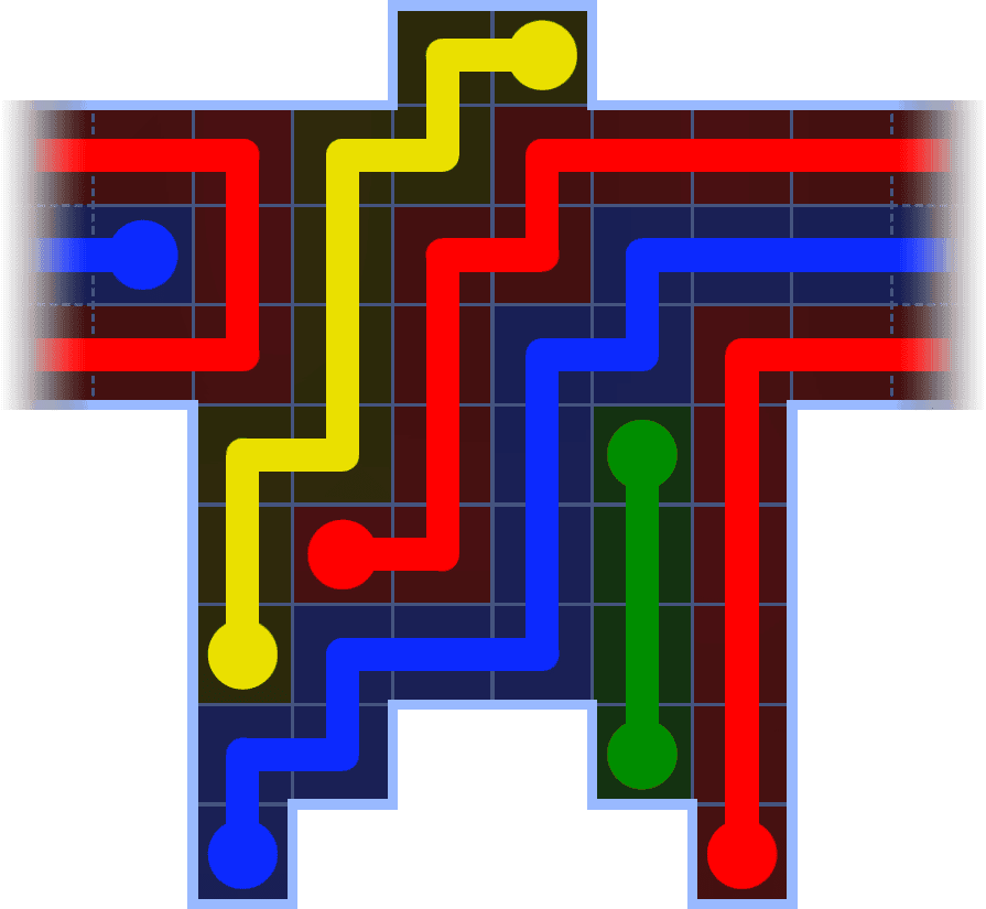 Flow Free Warps 3615 Solution