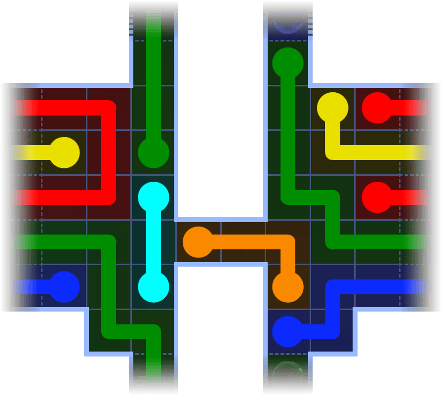 Flow Free Warps 3602 Solution